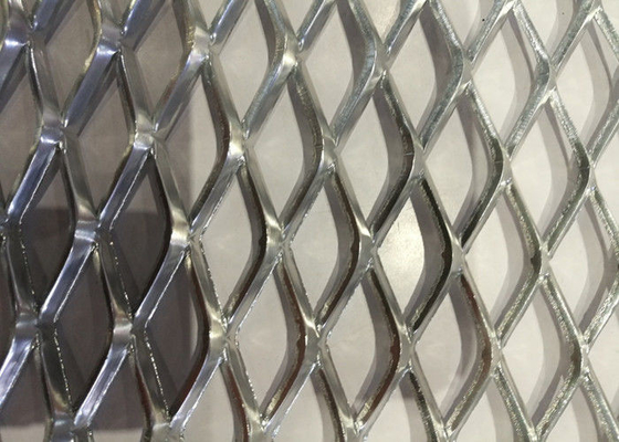 주문을 받아서 만들어지는 직류 전기를 통한 확장된 금속 스크린 메시 스테인리스 다이아몬드 구멍 모양