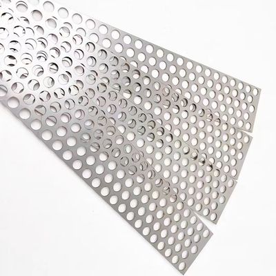 ISO 인증 스테인레스 강 라운드 홀 필터 구멍이 있는 금속 시트 0.5mm-7mm
